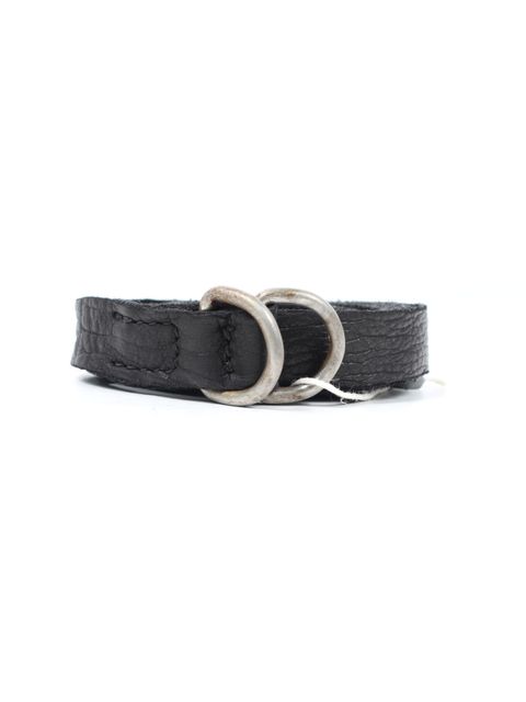 【BLT0】バイソン レザー ベルト / UNISEX LEATHER BELT / ブラック