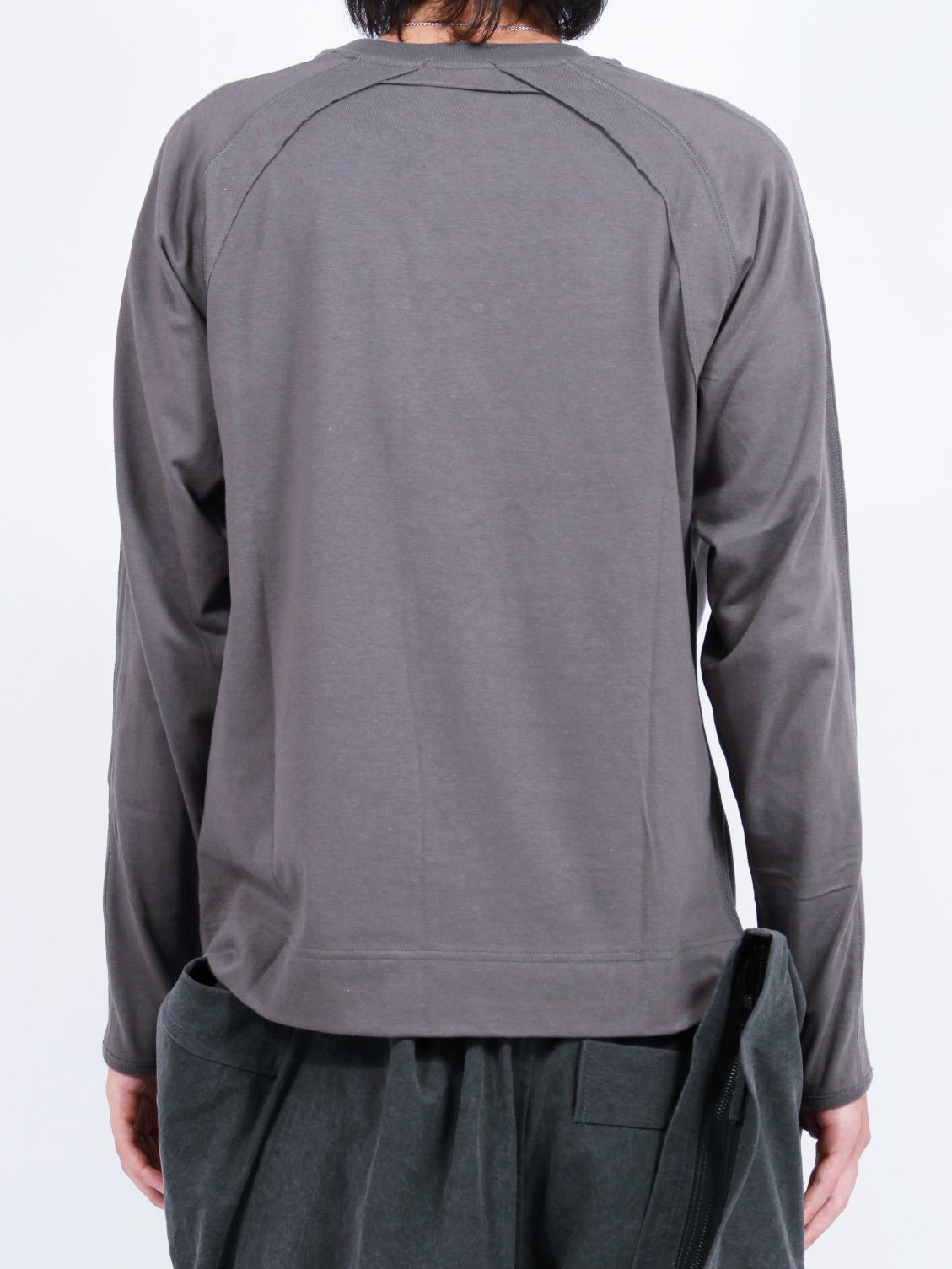 【25AW】ジュウニシ ロングスリーブ Tシャツ / 十二支 LS TEE / グレー
