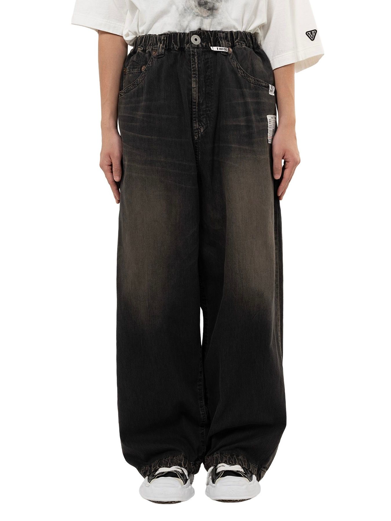 【25AW】ライト ワイド ジーンズ / LIGHT WIDE JEANS / ブラック
