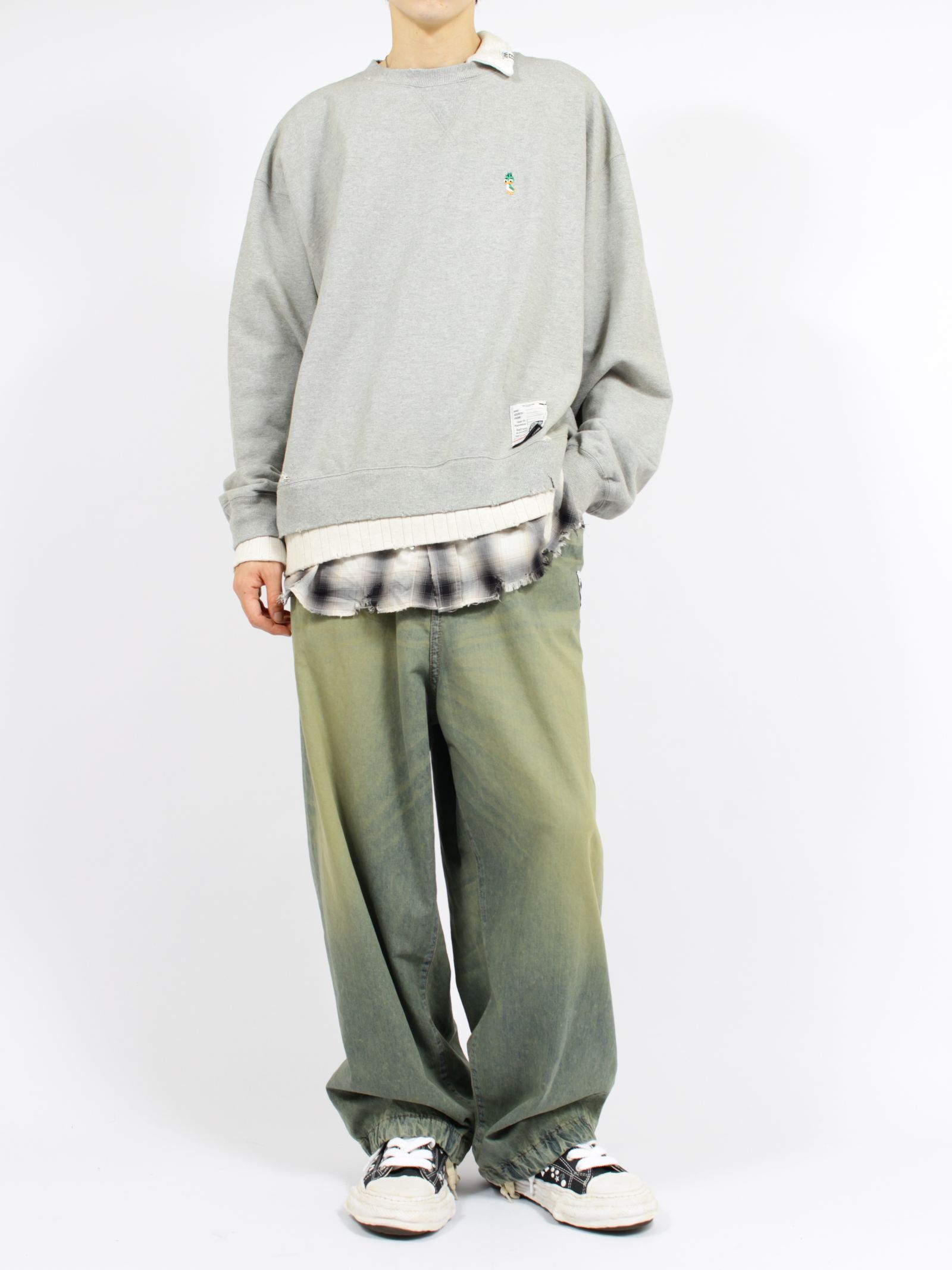 【26SS】トリプル レイヤード ポロ / TRIPLE LAYERED PO / グレー