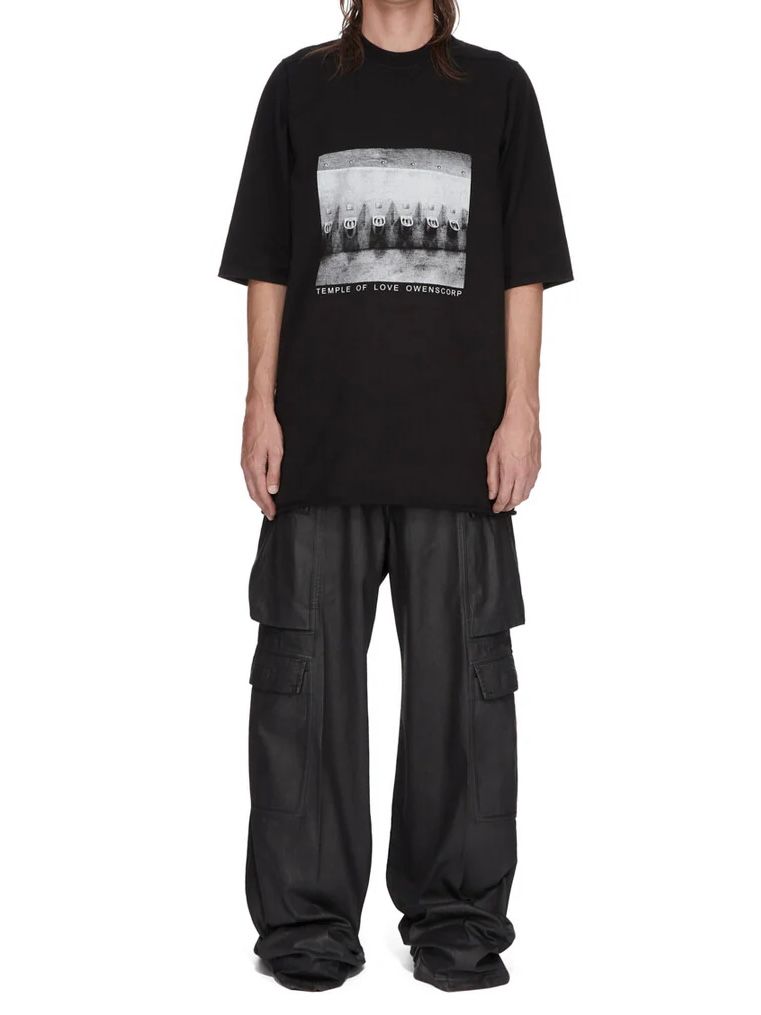 【26SS】ジャンボ Tシャツ / JUMBO SS T / ブラック×ミルク