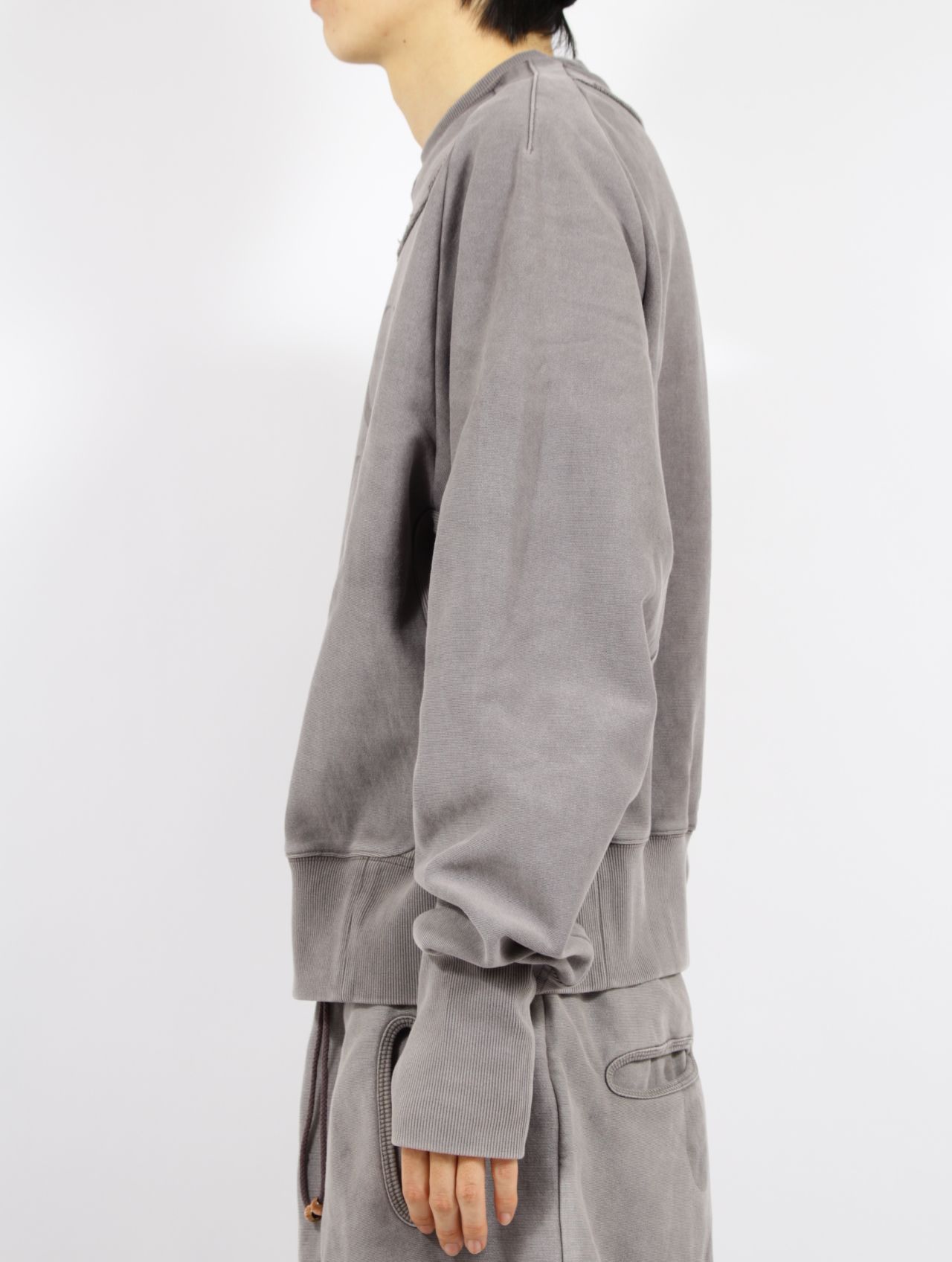 【25AW】25 スウェット トップス / 25 TOP / グレー