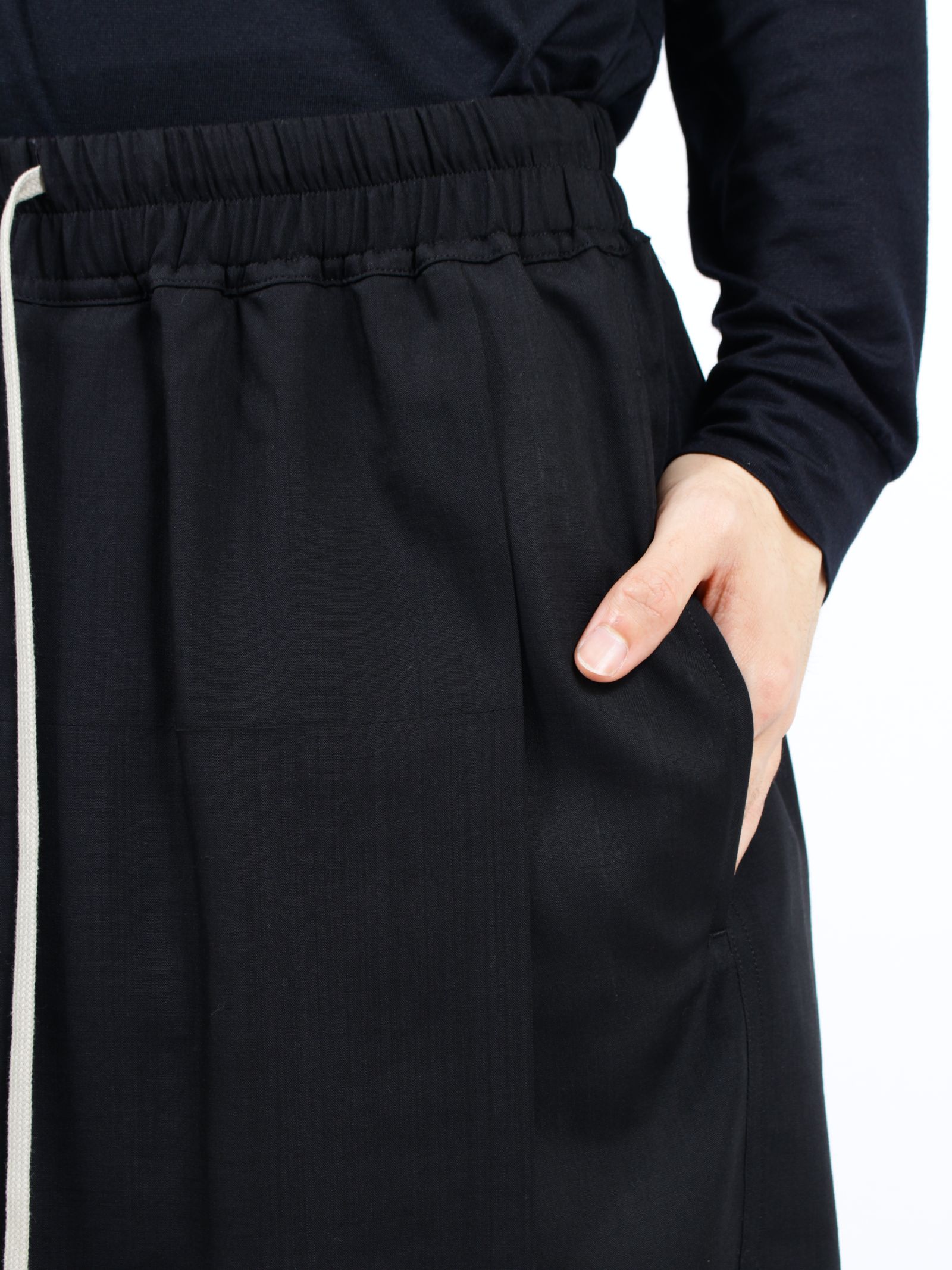 【26SS】キルト ショーツ / KILT SHORTS / ブラック