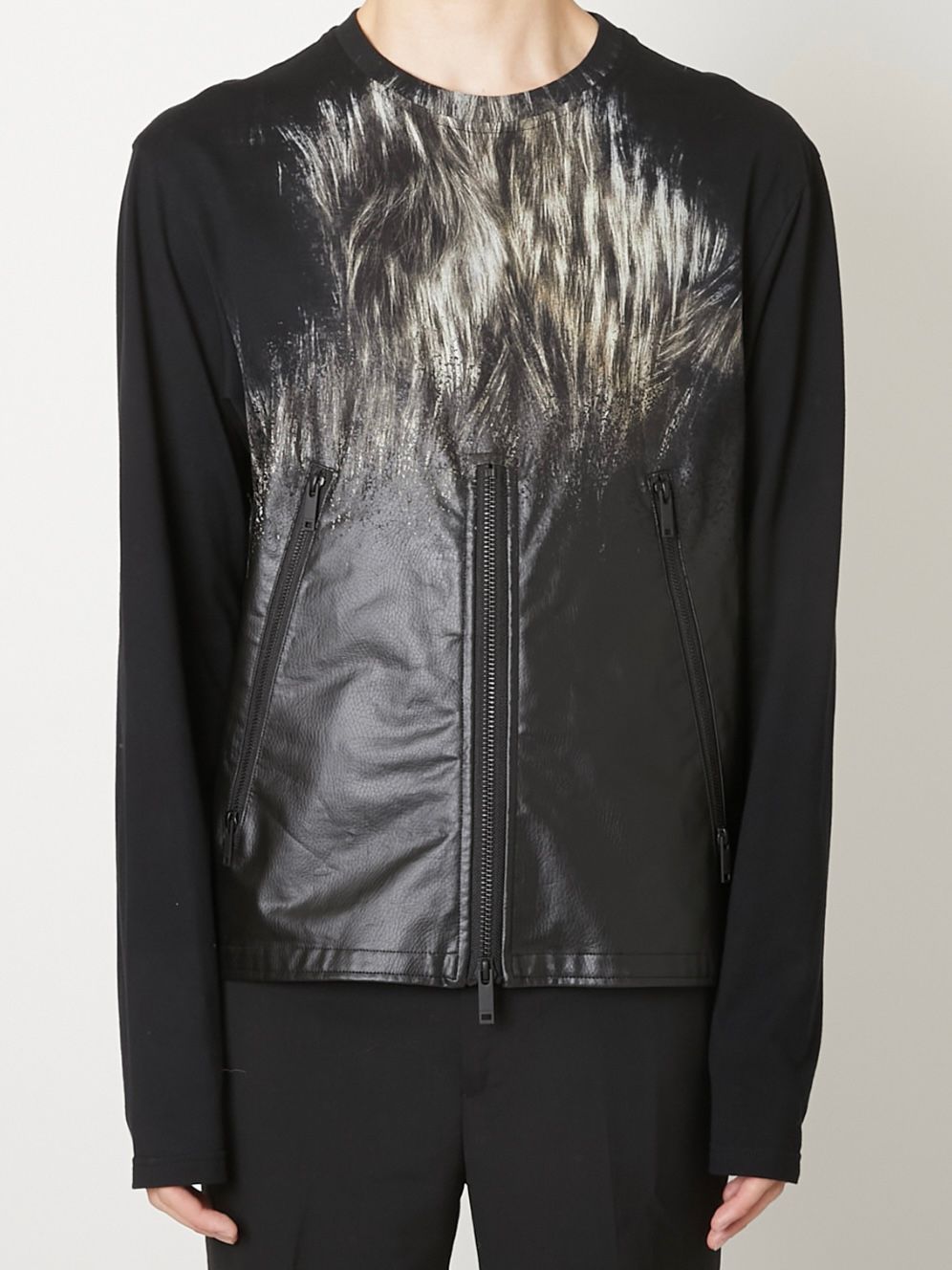 【26AW】ライダース シャツ / RIDERS T-SHIRTS / ブラック