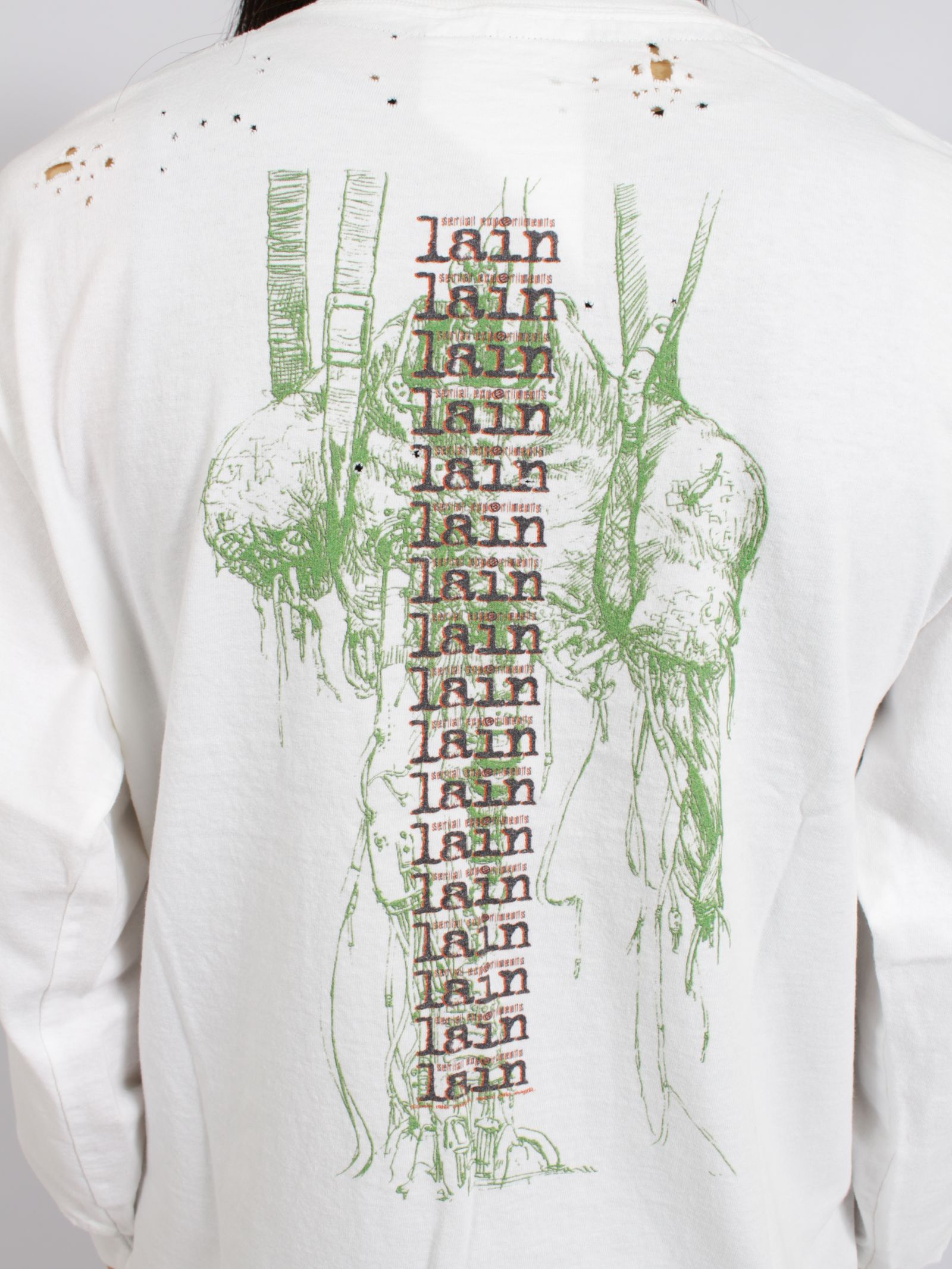【26AW】セブ VS レイン レイヤー ロング スリーブ Tシャツ 長袖 カットソー / SEV VS LAIN LAYER L/SL TEE / ホワイト