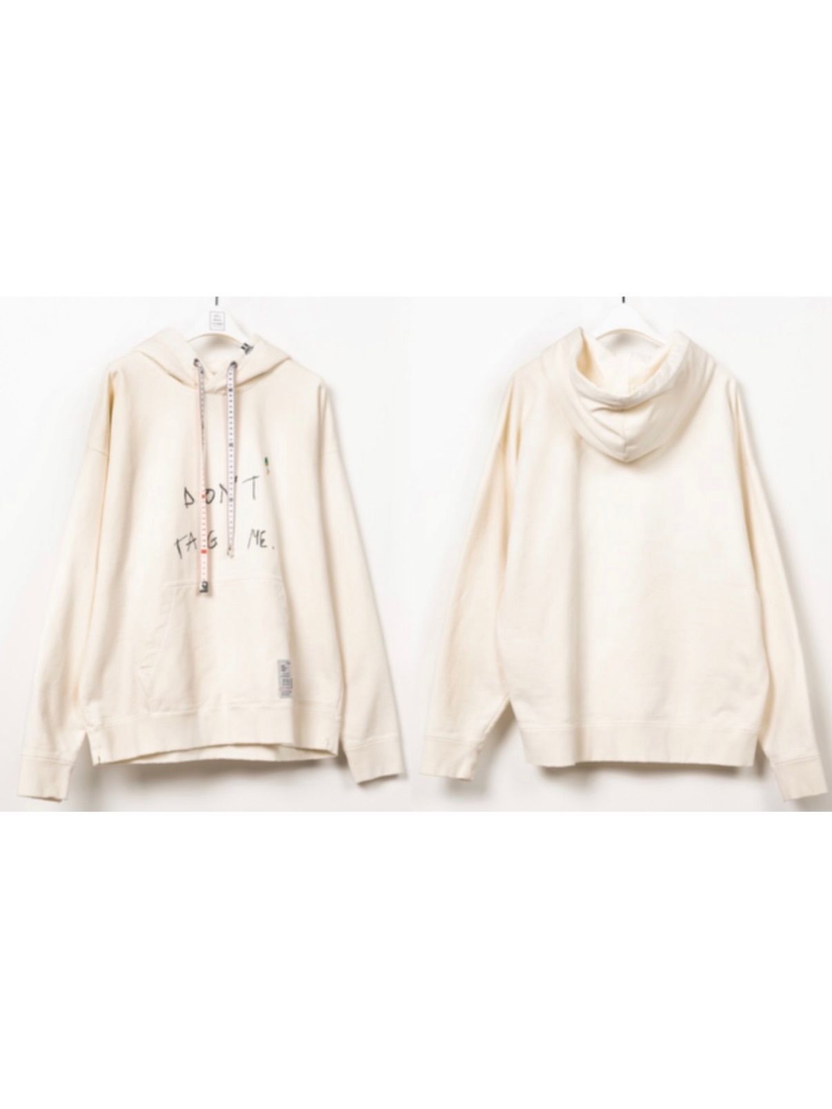 【26AW】ドント タグ ミー スウェット フーディー / DON'T TAG ME, SWEAT HD / ホワイト