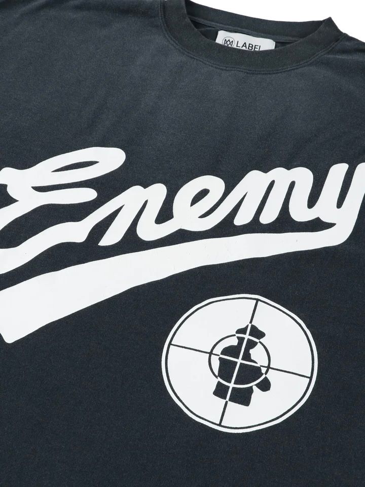 パブリック エネミー Tシャツ / PUBLIC ENEMY T-SHIRT #3 / ブラック