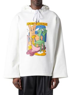 アニマルチェアー フーディ / ANIMAL CHAIRS REG. HOODIE / オフホワイト×マルチカラー