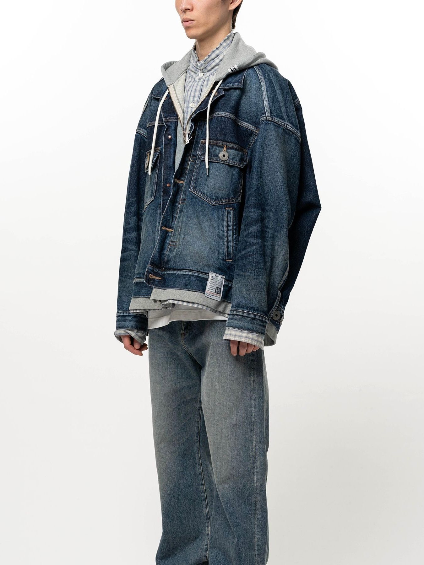 【26AW】 トリプル レイヤード デニム ジャケット / TRIPLE LAYERED DENIM JK / インディゴ