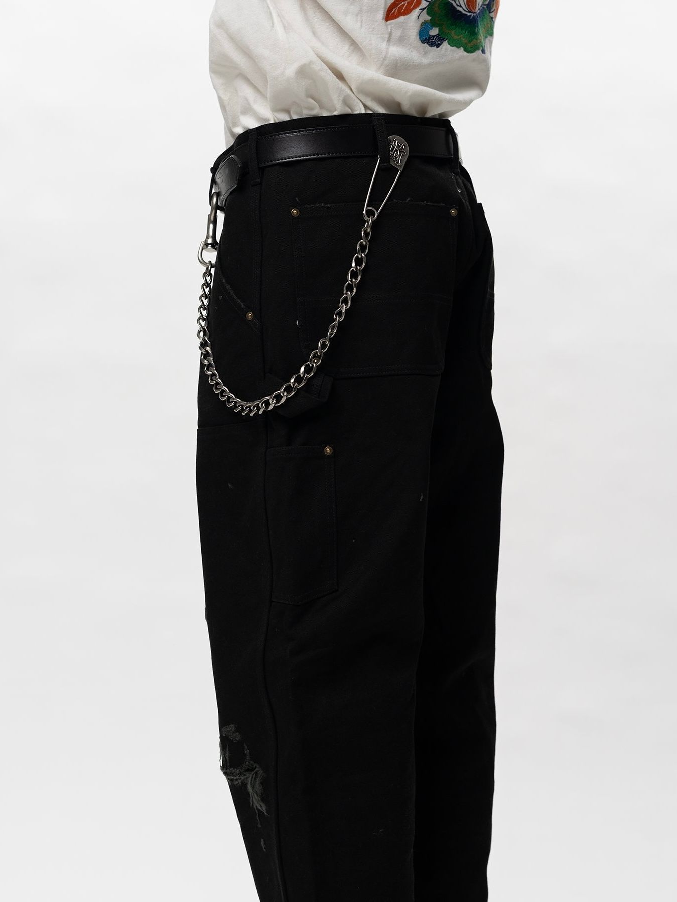 【26SS】"KMY" ウォレットチェーン / "KMY" WALLET CHAIN / ブラック