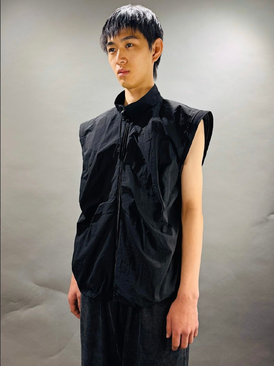 【今季新作‼︎即完売‼︎】メゾンスペシャルのオーバーサイズナイロンブルゾン SYUMAN. - 【25AW】オーバーサイズ ナイロン ブルゾン