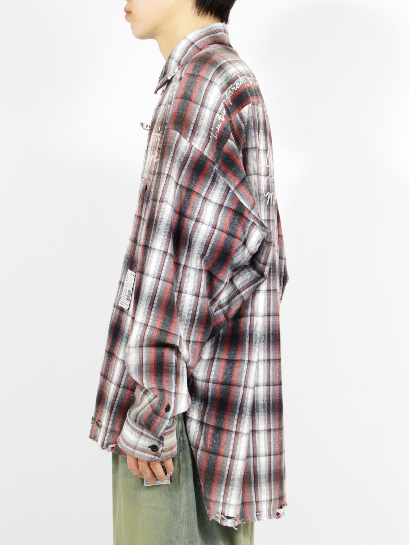 【26SS】ヴィンテージ ライク チェック シャツ / VINTAGE LIKE CHK SH / ブラック