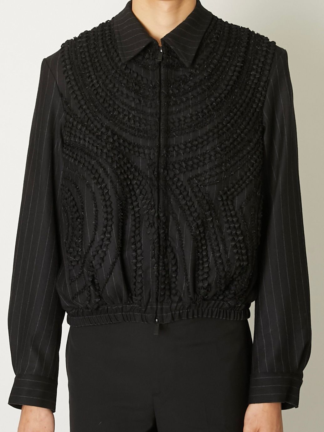 【26AW】ジップアップ ブルゾン / ZIP-UP BLOUSON / ブラック