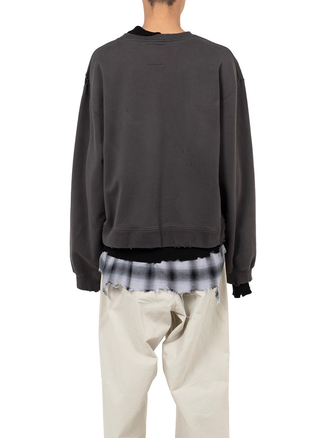 【25AW】トリプル レイヤード プルオーバー / TRIPLE LAYERD PULLOVER / ブラック