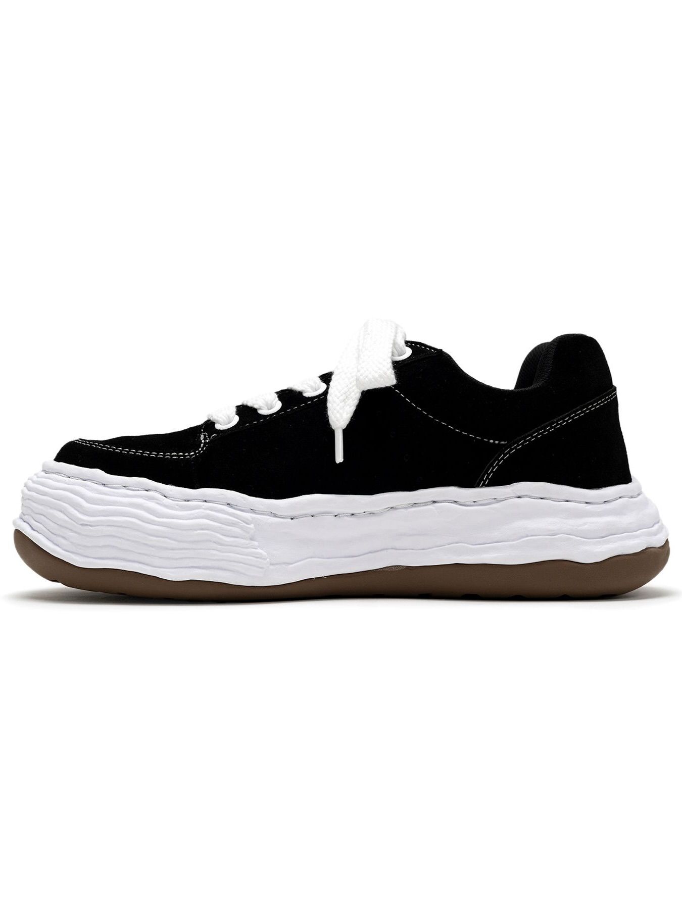 オリバー スウェード ロー スニーカー / ORIGINAL SOLE SUEDE LOW -TOP SNEAKER / ブラック