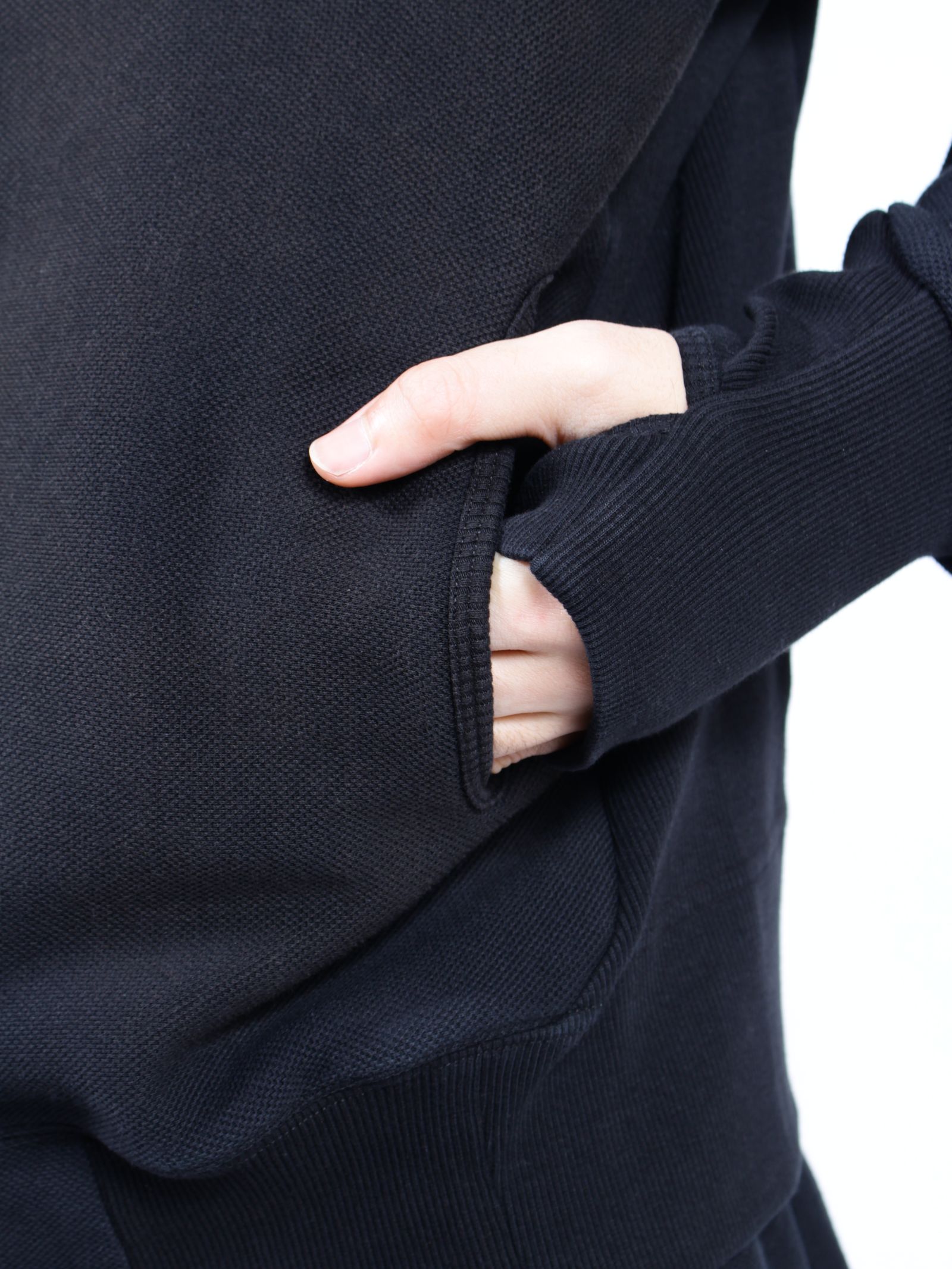 【26SS】グワイ マスク フード / GWAI MASK HOOD / ブラック