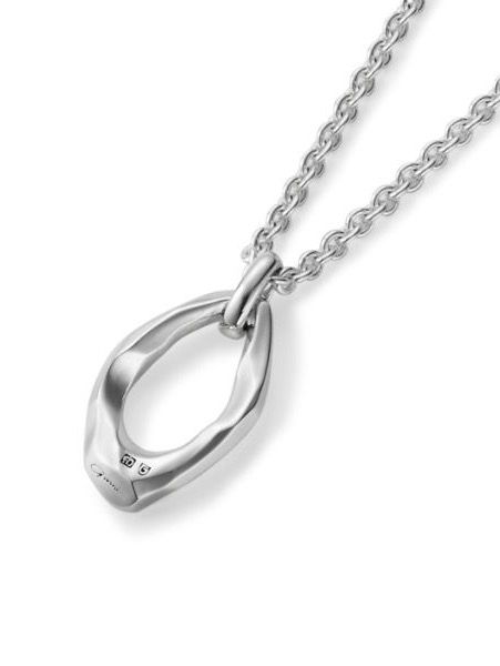 【取り寄せ】クロッケリー リング ペンダント Mサイズ / Crockery Ring Pendant M /シルバー - F - シルバー