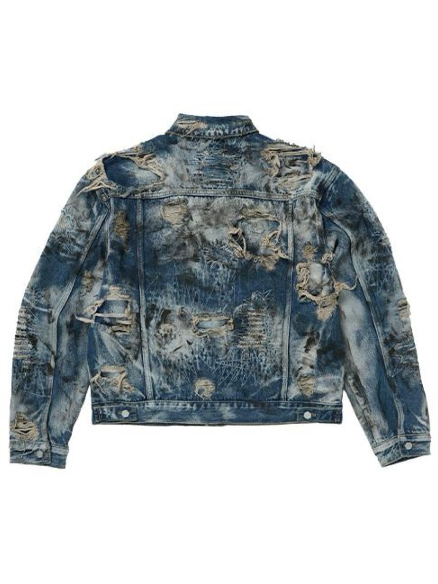THUG CLUB】Burn Down Denim Jacket (Thug Club/デニム