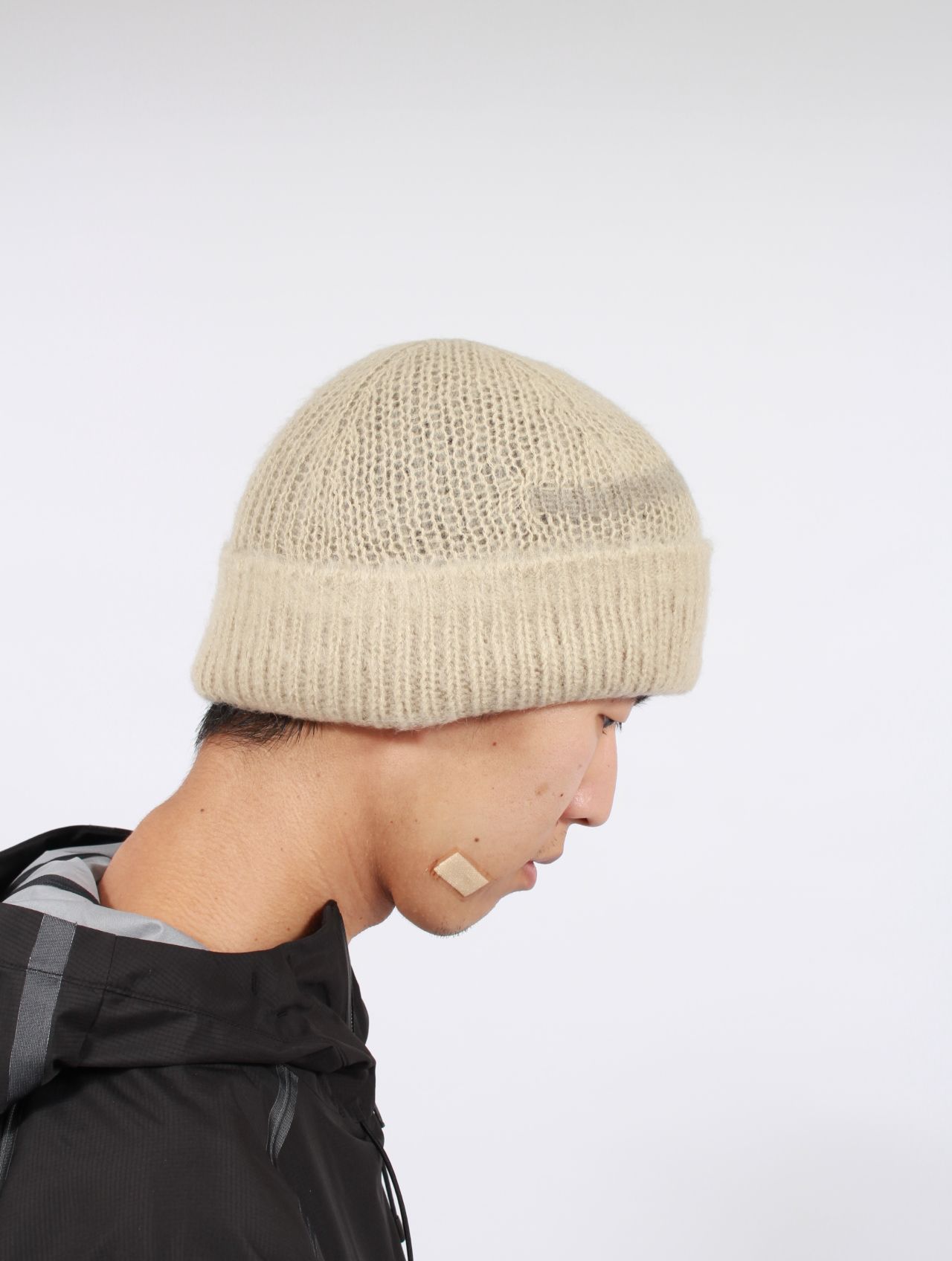 【25AW】モヘア ビーニー / MOHAIR BEANIE / クリーム