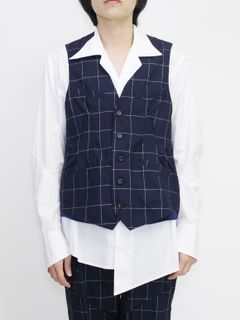 ダーツ ベスト / Darts vest / ネイビー