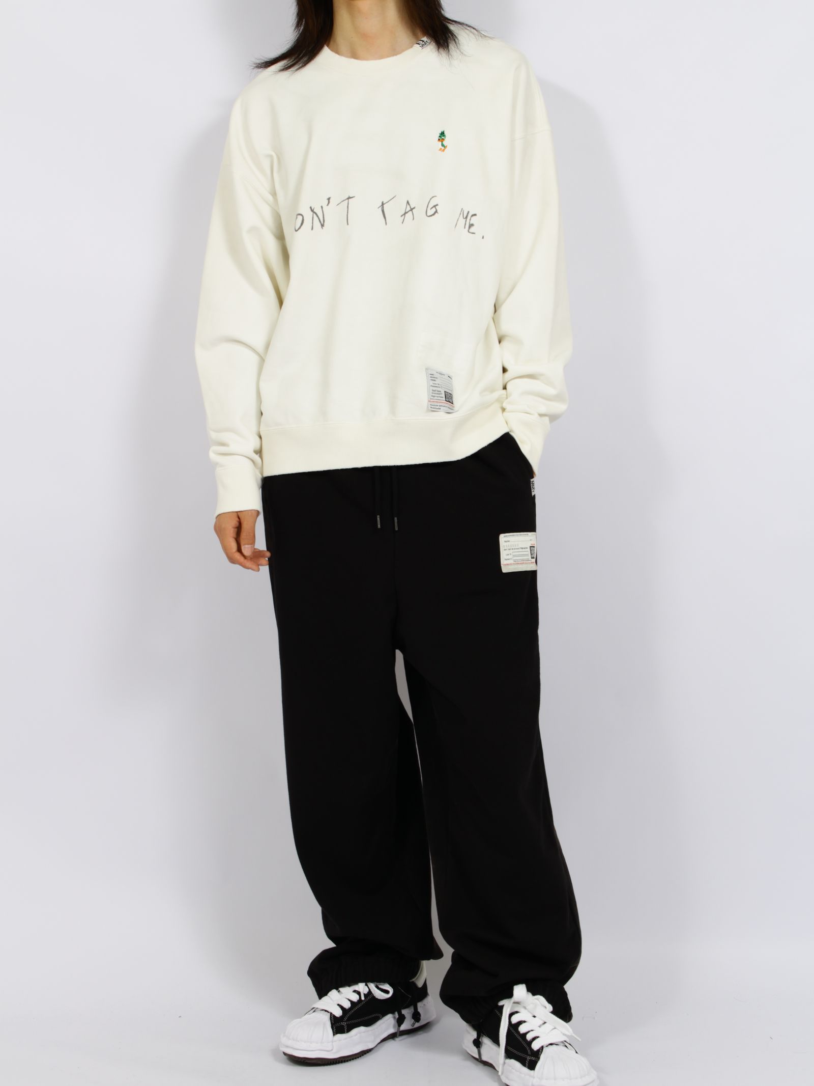 【26AW】 ドント タグミー スウェット プルオーバー / DON'T TAG ME, SWEAT PO / ホワイト