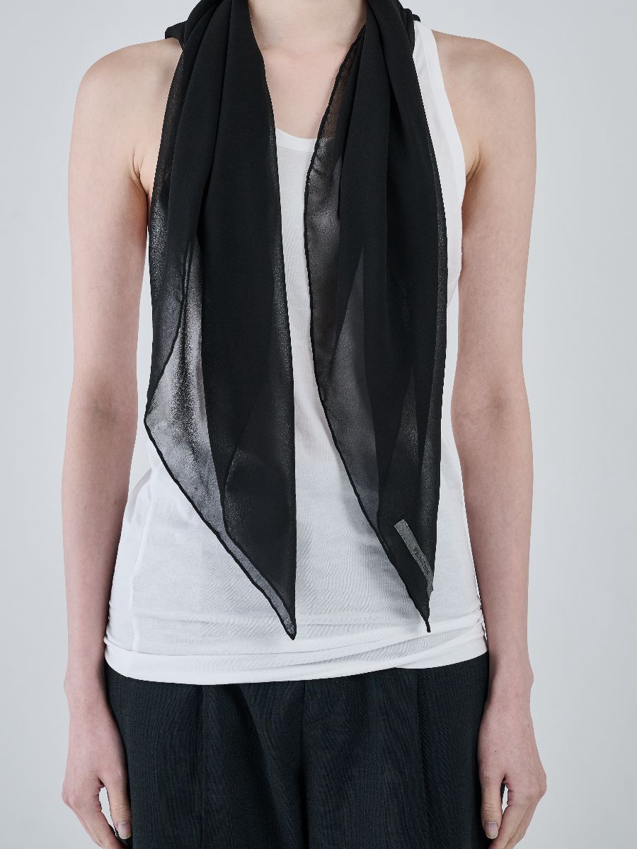 【27SS】 SCARF / ブラック