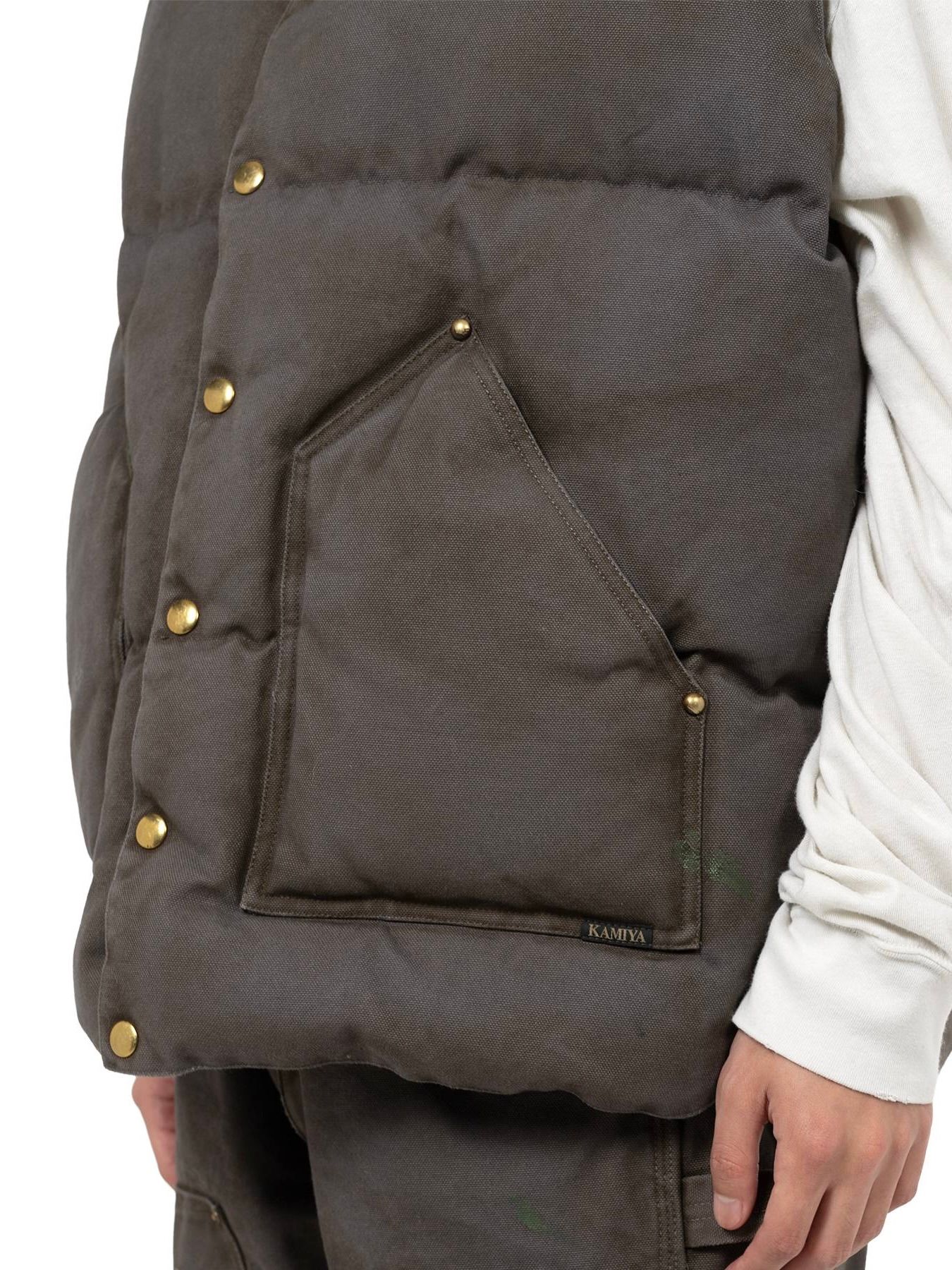 【25AW】RMFB ダック ダウン ベスト / RMFB DUCK DOWN VEST / グレー