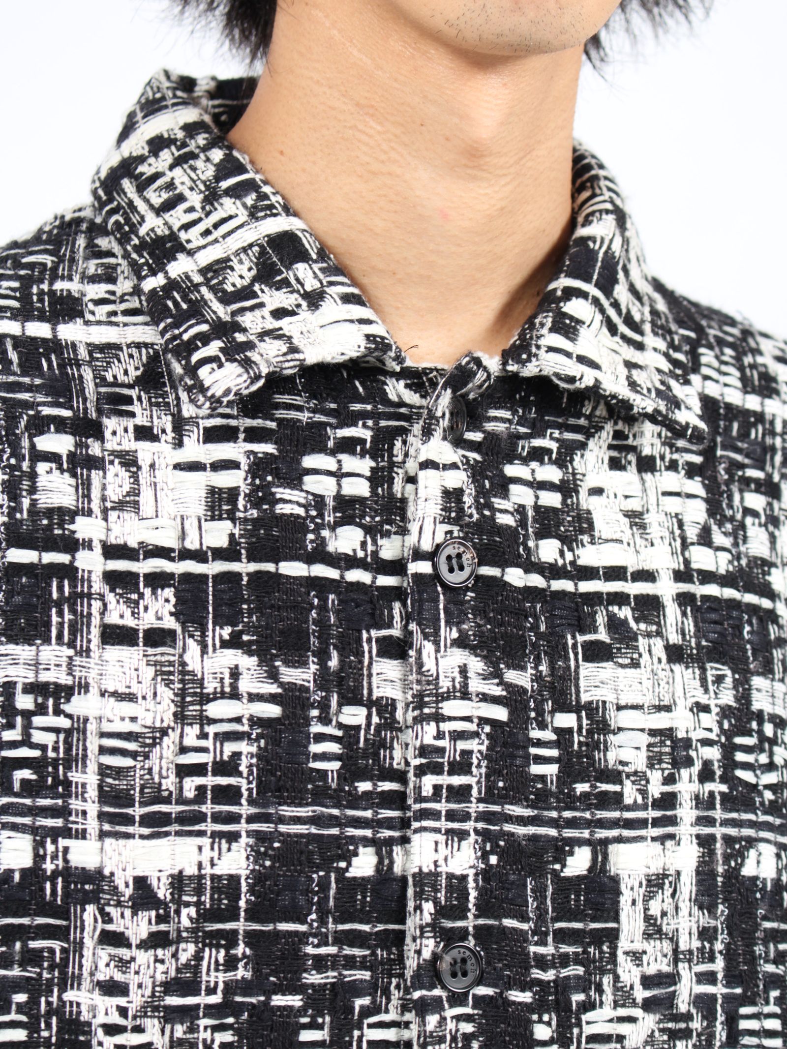 semoh - 【24AW】コットンツイード ジャケット / COTTON TWEED