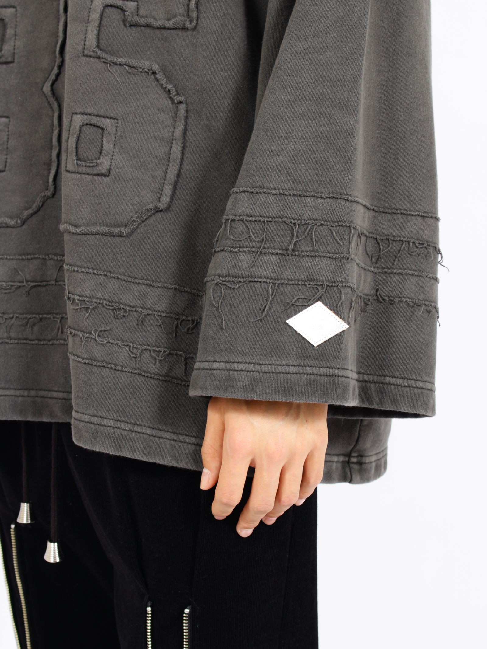 【26AW】 コットン ホッケー ジャージー チーム 長袖 プルオーバー / COTTON HOCKEY JERSEY'TEAM / ブラック