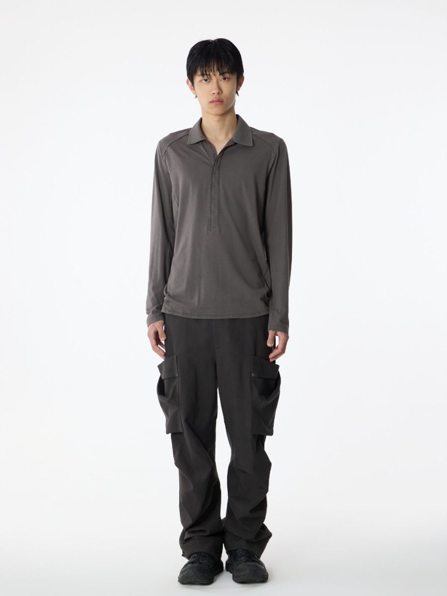 ポロ ロングスリーブ 長袖 カットソー / POLO LONG SLEEVE / ブラウン SG27SSTOLS002
