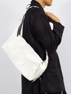 【25AW】3way ワンショルダー ハンド コネクト バッグ 鞄 コネクト バッグ / CONNECT BAG / ホワイト