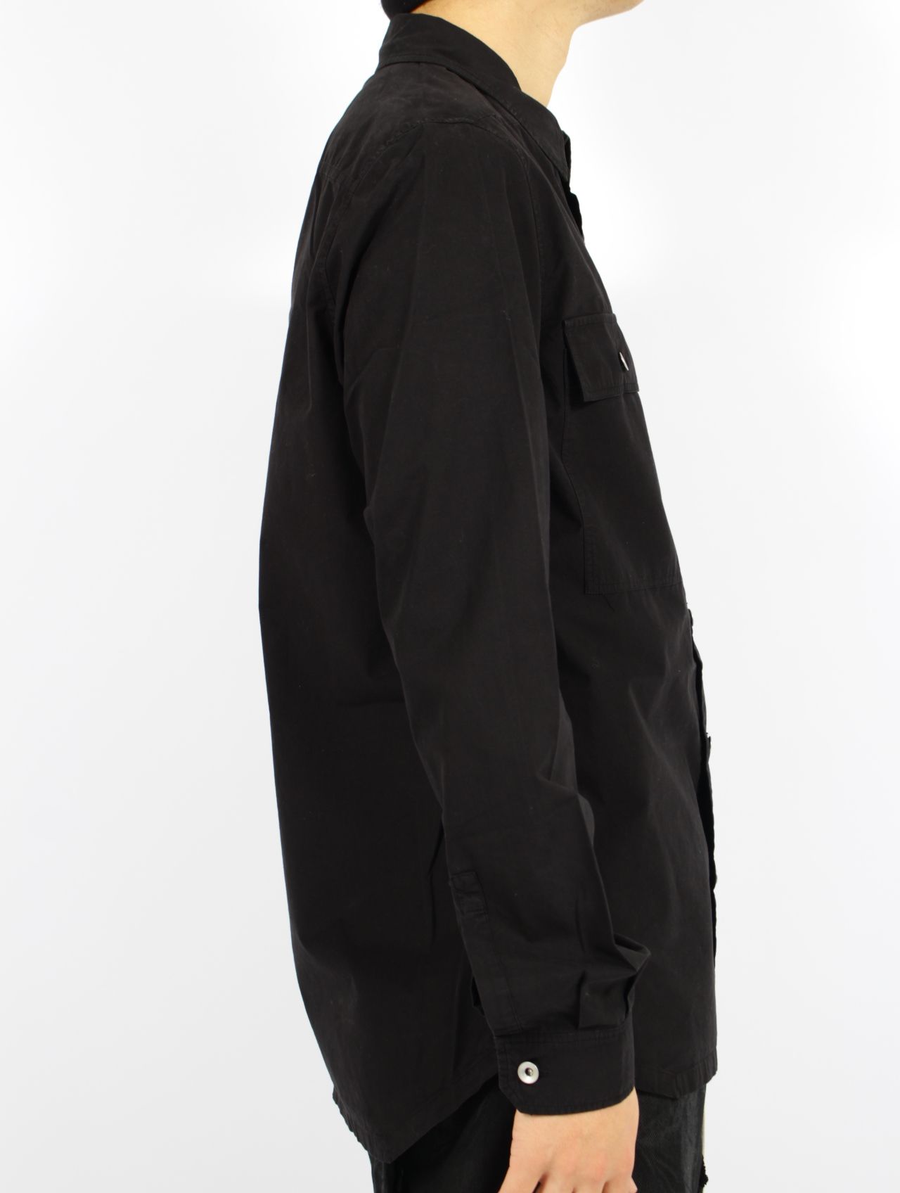 【25SS】アウターシャツ 長袖 / OUTERSHIRT / ブラック
