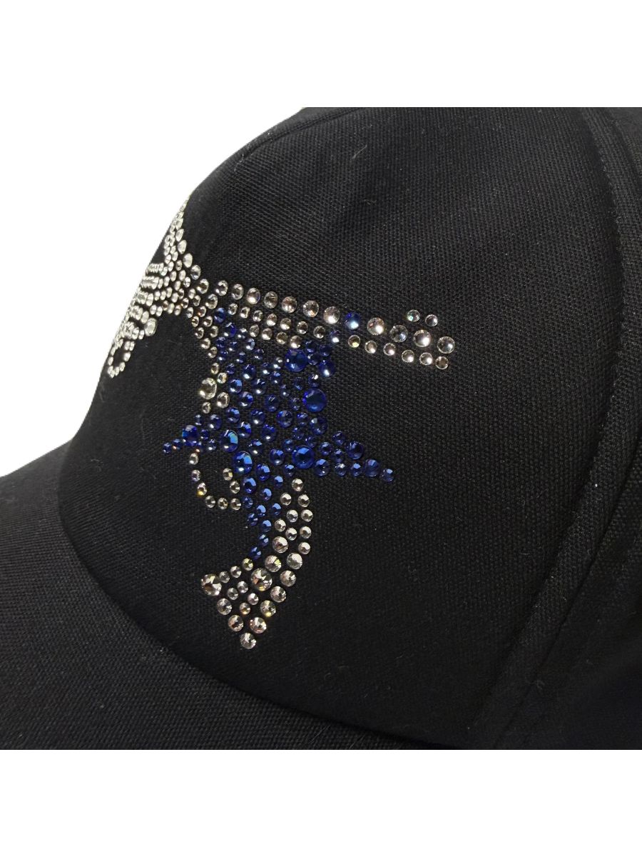 【26AW】 クロスガン スター BB キャップ / CROSSGUN STAR BB CAP / ブラック×ブルー
