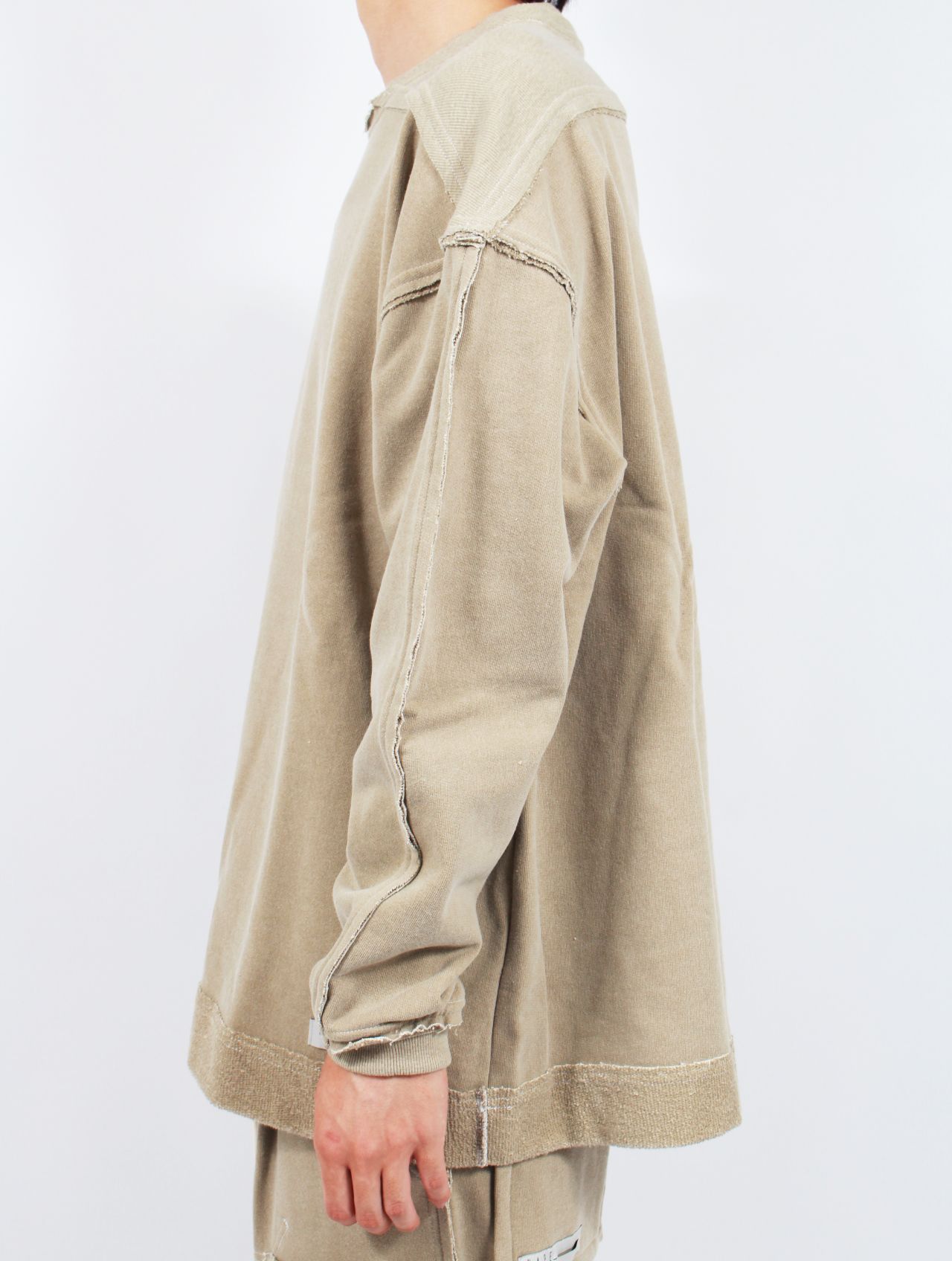 【25AW】ピグメント ロングスリーブ スウェット プルオーバー / PGMNT LSC / ベージュ