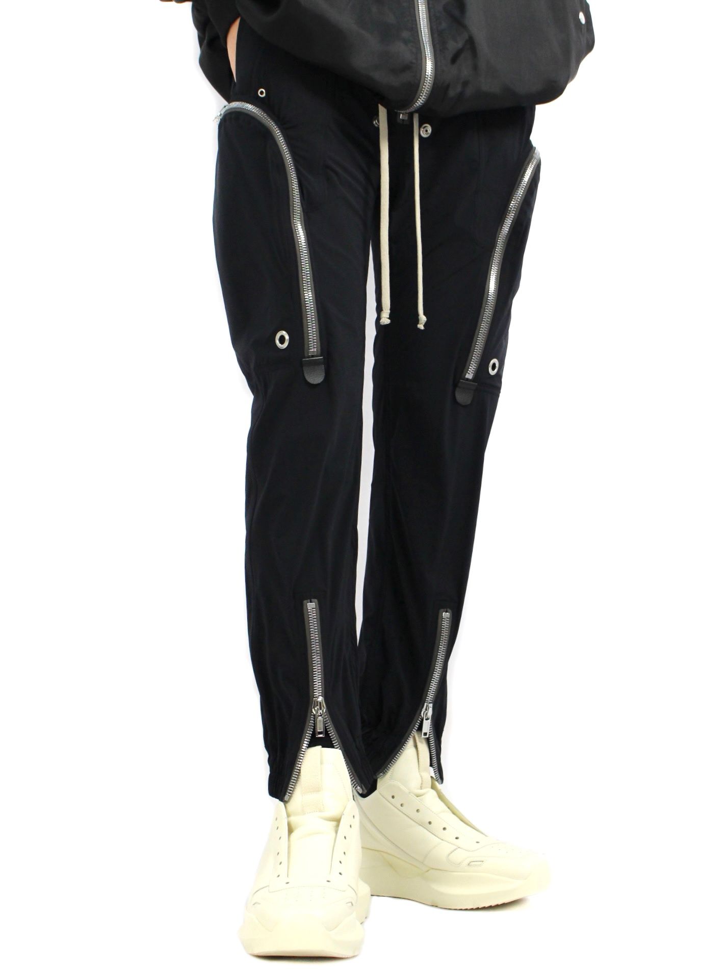 L 新品 22SS RICK OWENS FOGACHINE カシミヤ 100% トラック パンツ