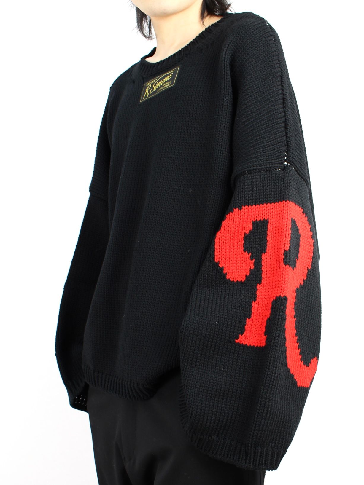 RAF SIMONS オーバーサイズ R セーター | labiela.com