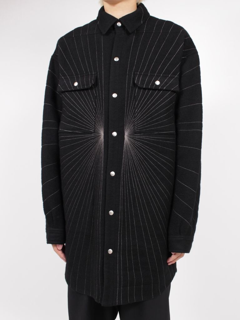 RICK OWENS - 【23FW】オーバーサイズ アウターシャツ / OVERSIZED 