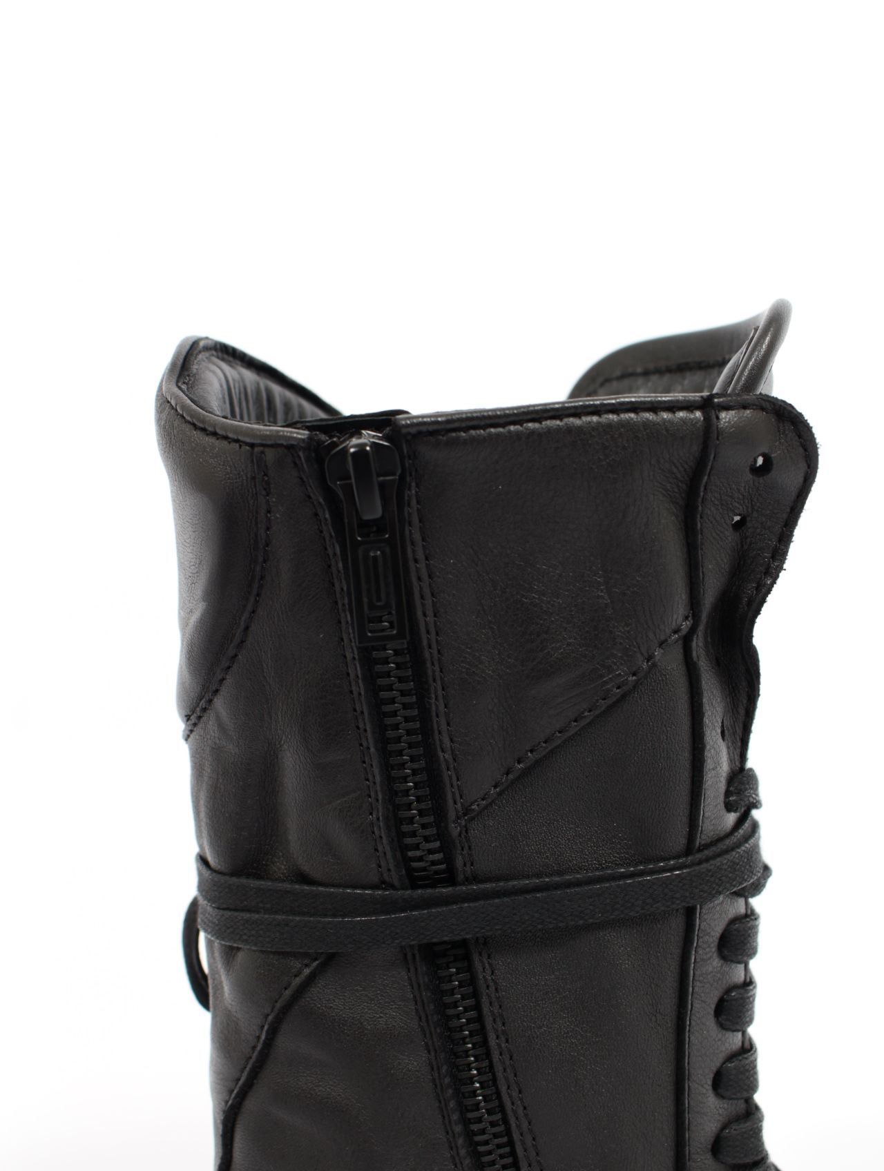 【25AW】パルネ ボクシング ハイカット スニーカー / PALNE BOXING HIGH CUT SNEAKER / ブラック