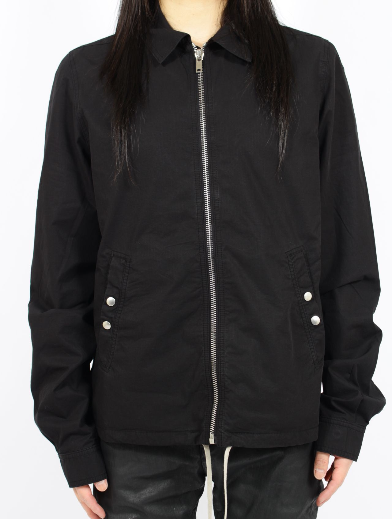 【26SS】ジップフロント ジャケット / ZIPFRONT JKT / ブラック