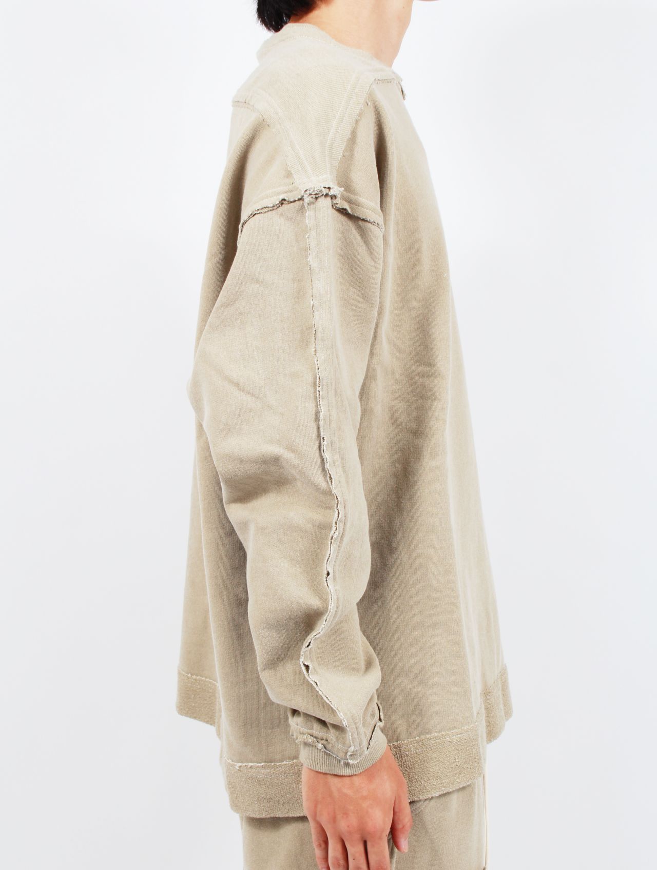 【25AW】ピグメント ロングスリーブ スウェット プルオーバー / PGMNT LSC / ベージュ
