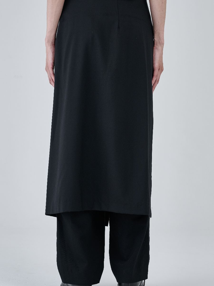 【27SS】 LEOPOLD SKIRT / ブラック