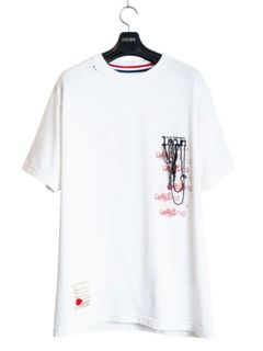 【26AW】セブ VS レイン ショート スリーブ Tシャツ バージョン キュータ / SEV VS LAIN S/SL TEE VER,Q-TA / ホワイト