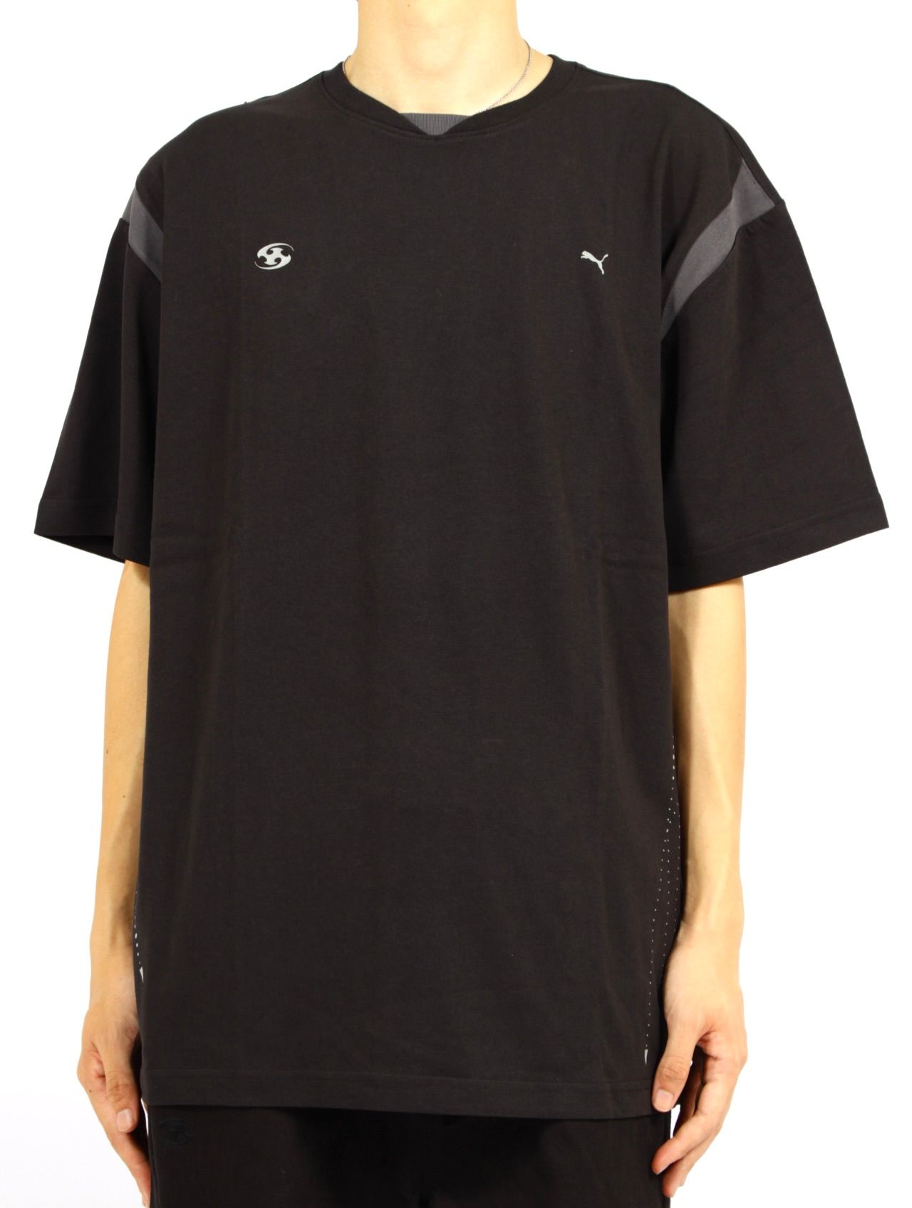 【25AW】プーマ × サンサンギア グラフィック Tシャツ 半袖 カットソー / PUMA ×SAN SAN GEAR GRAPHIC TEE / ブラック