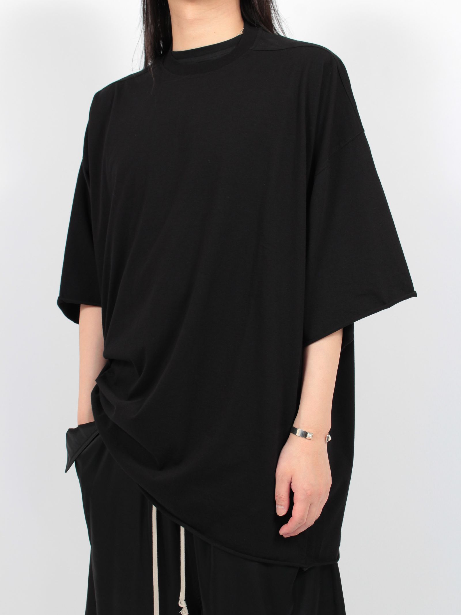 RICK OWENS - 【24AW】半袖 トミー スーパービッグ Tシャツ / TOMMY T / ブラック | STORY