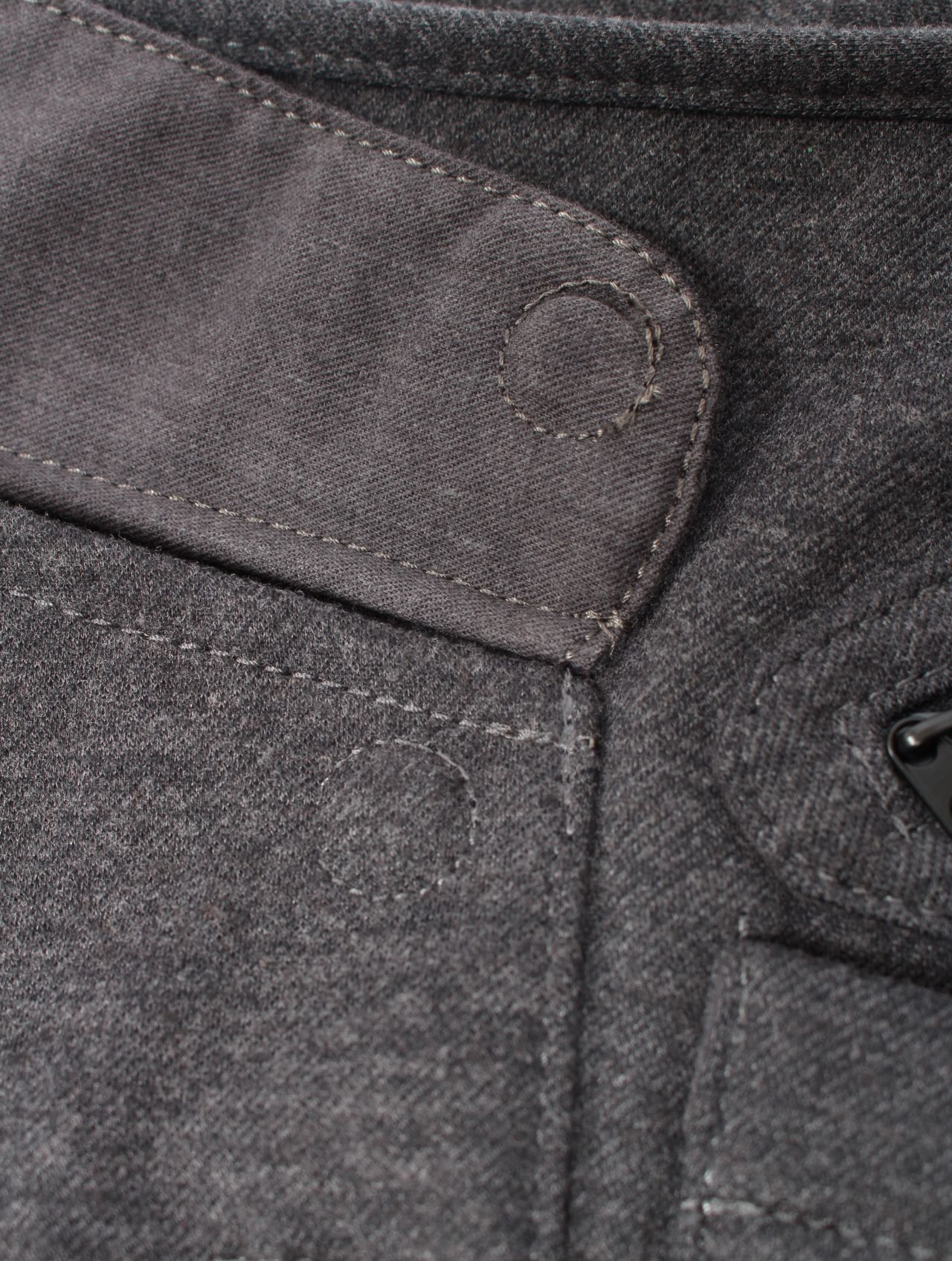 【25AW】ウール ボディー バッグ / WOOL BODY BAG / チャコール