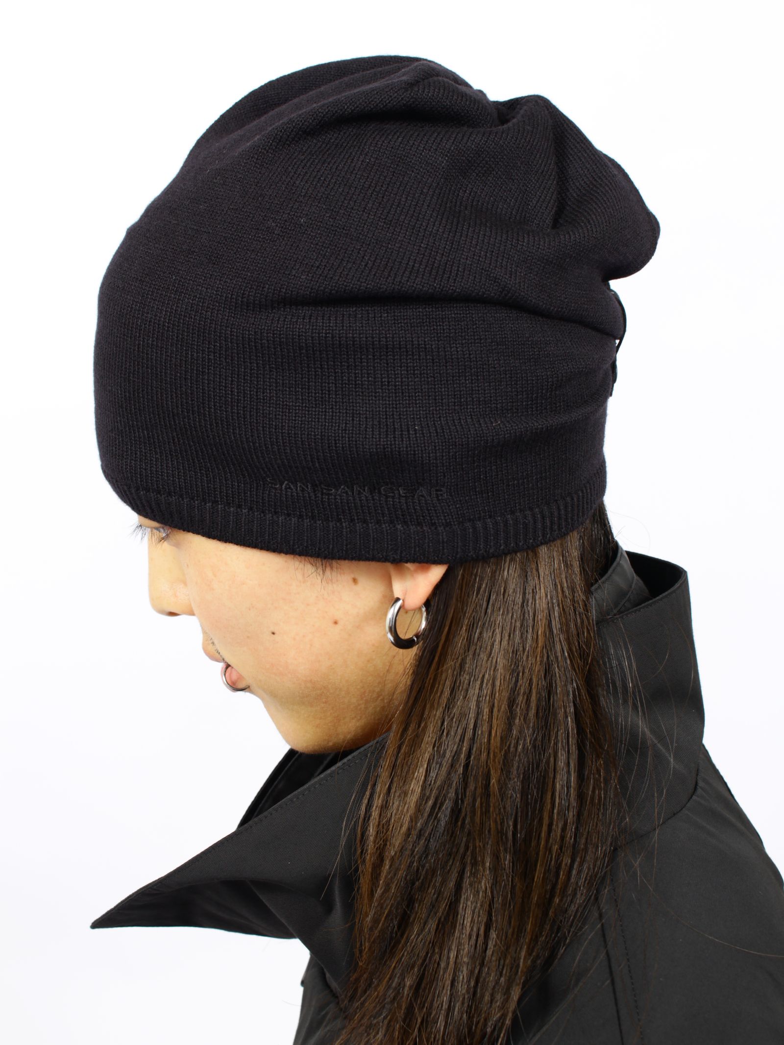 【26AW】ライトウール ビーニー ニット帽 / LIGHT WOOL BEANIE / ブラック