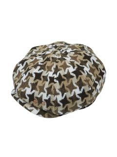 【21AW】チェック キャスケット / UNISEX CHECK NEWSBOY CAP / ベージュチェック