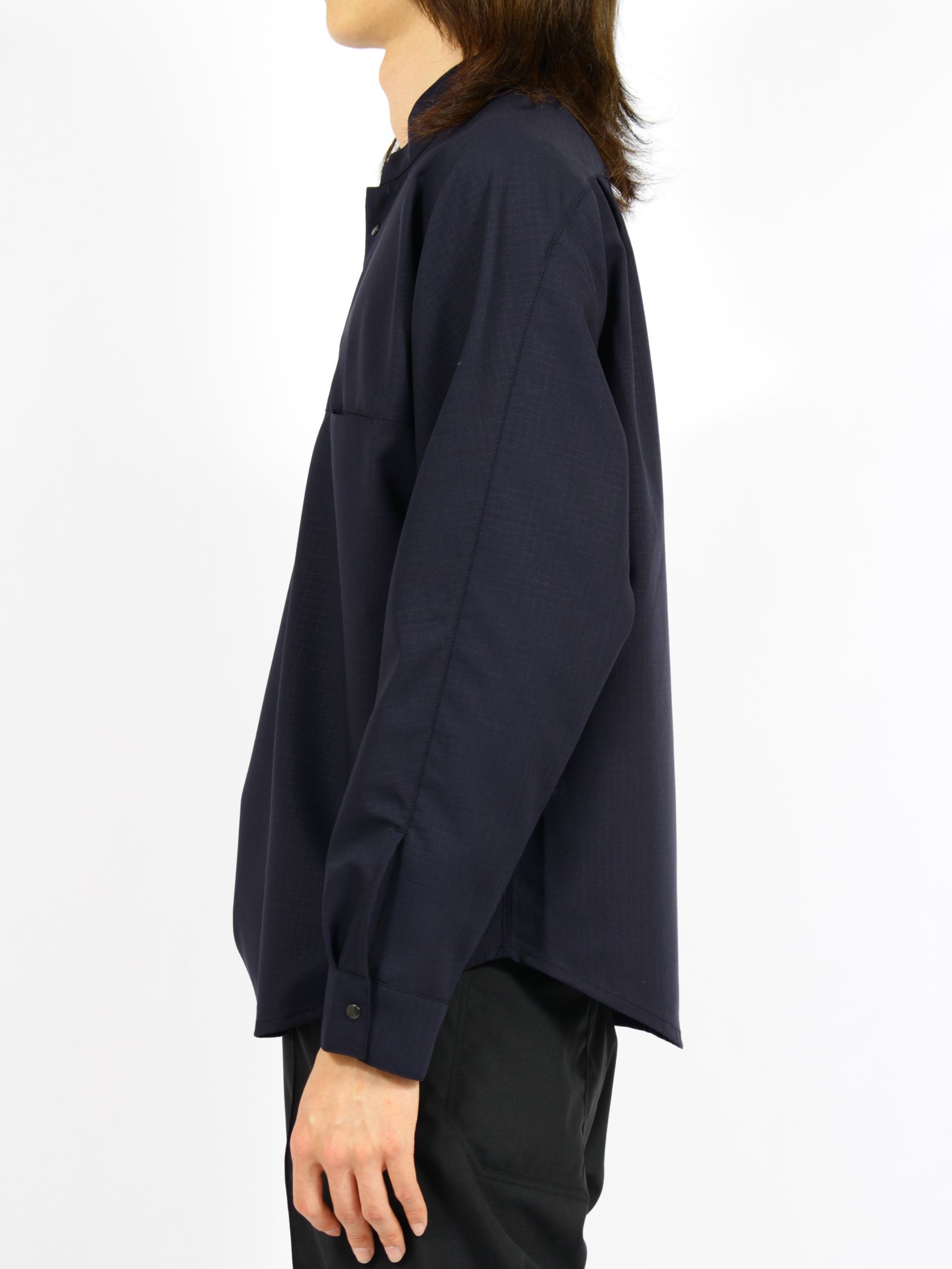 【26SS】ウール マッキーノ シャツ / MACKINAW SHIRTS WOOL / ブラック