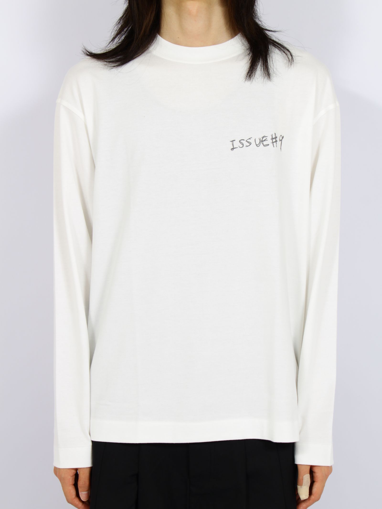 【26AW】シーズン テーマ ロングスリーブ Tシャツ / ISSUE#9(L/S TEE) / ホワイト