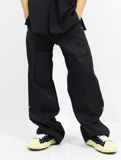 【25SS】"ペインター" プレスド パンツ / "PAINTER" PRESSED PANTS / ブラック